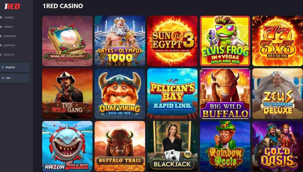 1red casino review